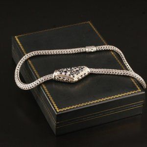 John Hardy 925 Silver Chain & Slide